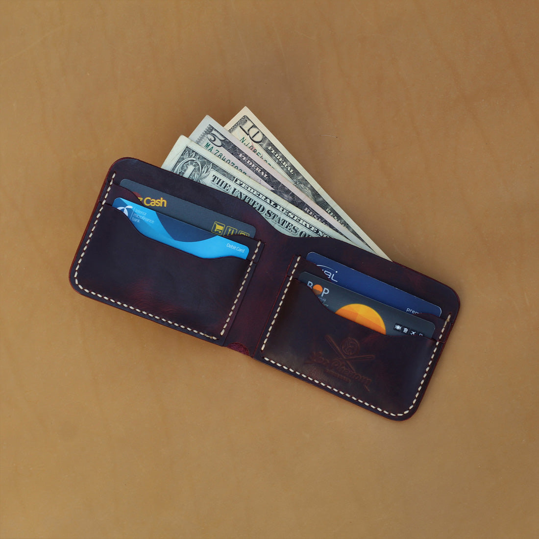 B1-BIFOLD WALLET (BORDO)